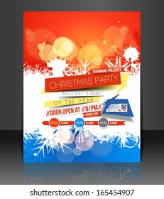 Christmas Party Flyer & Poster Cover Template