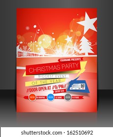 Christmas Party Flyer & Poster Template 