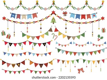 Weihnachtsfeiervergnügen Garland Set