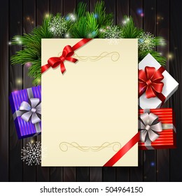 Christmas party invitation
