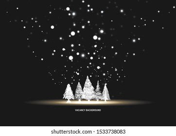 Christmas party invitation abstract background