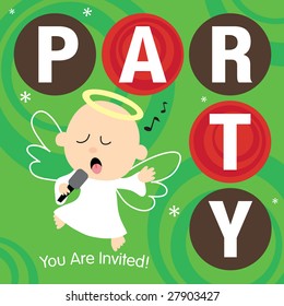 Christmas Party Invite (more in portfolio)