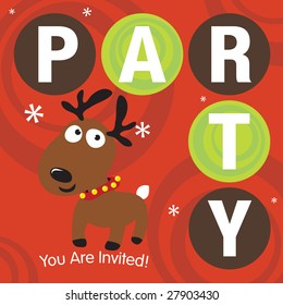 Christmas Party Invite (more in portfolio)