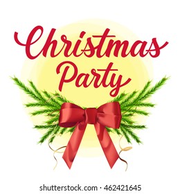 Christmas Party Lettering
