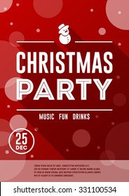 Christmas Party Poster