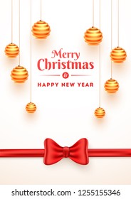 Christmas party poster design.
