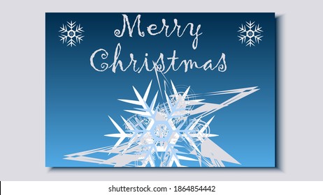 Christmas party poster design. Snowman illustration. Winter holidays background. Winter postcard. Eps10 vector