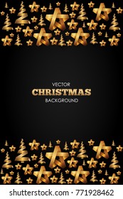 Christmas party poster template.
