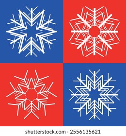 Christmas Pattern, 2025 Christmas Design, Christmas Snowflake Design