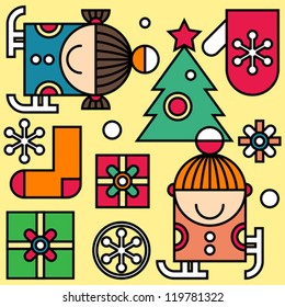 Christmas pattern