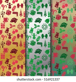 Christmas pattern background