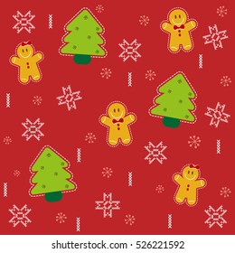 Christmas pattern background