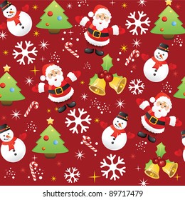 Christmas pattern background