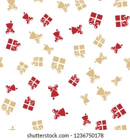 Christmas pattern background cover creative design. 100 percent seamless. Wallpaper, web design, textile, printing usage