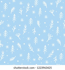 Christmas pattern background hand drawing