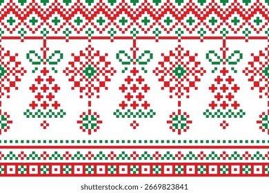 Ilustración de fondo de patrón de Navidades, Fondo de pantalla de Navidades de Descarga, patrones de costura de alta resolución para la decoración, patrones de tela, ropa, bordado, impresión, tejido, Días festivos de Navidades.