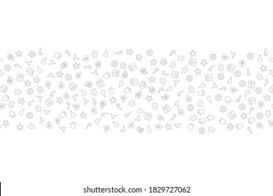 Christmas pattern background minimalism style