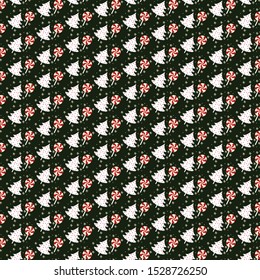 Christmas pattern background in vector