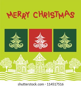 Christmas pattern background vector illustration