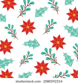 christmas pattern background . vector illustration