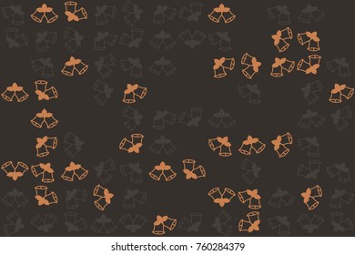 Christmas pattern with beautiful colored elements