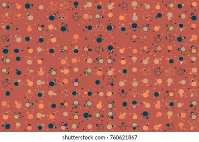 Christmas pattern with beautiful colored elements