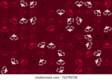 Christmas pattern with beautiful colored elements