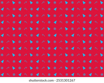 Padrão de Natal contendo neve, árvore e varas para fundo ou papel de parede