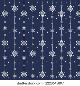 Patrón de Navidad, fondo de la Decoración de Navidad. Patrón de copos de nieve