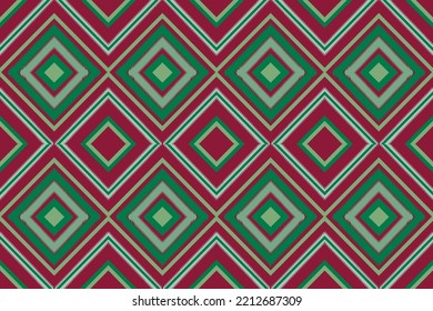 Christmas pattern design .Ethnic Aztec fabric carpet mat ornament native boho African American chevron textile wallpaper decoration. Geometric line texture vector illustrations.