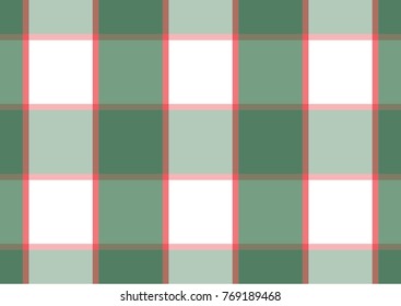 Christmas Pattern Design, Christmas tartan vector patterns in green, red colors. Texture from rhombus/squares for - plaid, tablecloths, clothes, shirts, dresses, paper, and other textile products.