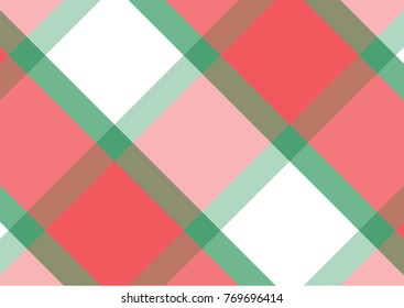 Christmas Pattern Design, Christmas tartan vector patterns in green, red colors. Texture from rhombus/squares for - plaid, tablecloths, clothes, shirts, dresses, paper, and other textile products.