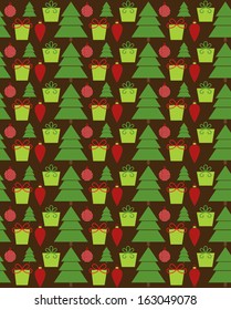 christmas pattern design. vector illustration