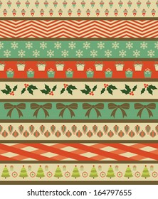 christmas pattern design. vector illustration