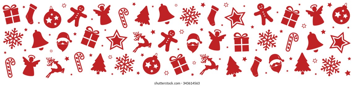 Christmas Pattern Elements Background