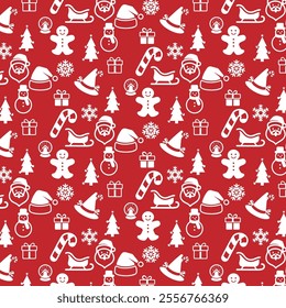 Christmas Pattern | Festive Holiday Seamless Design