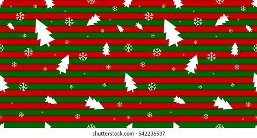 Christmas pattern, graphic design template, vector illustration