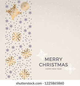 Christmas pattern, Happy Winter Holiday tile background