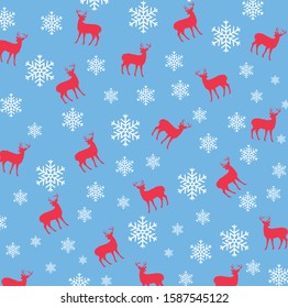 christmas pattern happy winter holiday background