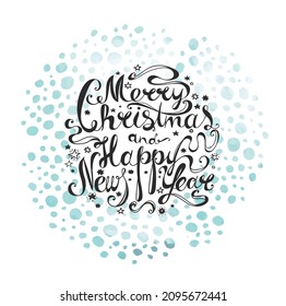 Christmas pattern in scandinavian style
