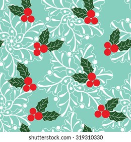 Christmas pattern. Seamless pattern background.