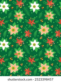christmas pattern, seamless pattern for decorating all fashion designs, fabrics, wallpapers and prints