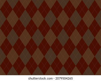 El patrón navideño no tiene fisuras. Fondo de textura de tejido. Ornamento vectorial clásico de argill.