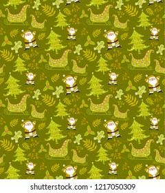 christmas pattern seamless on white background vectors illustrator.