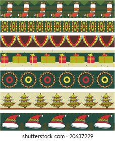 Christmas pattern set