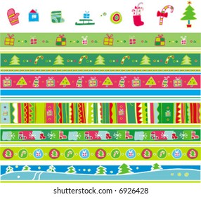 Christmas pattern set