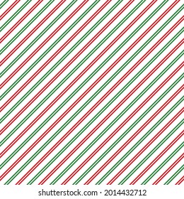 Christmas pattern. Simple retro geometric