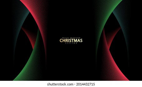 Christmas pattern. Simple retro geometric. Abstract colorful stripes