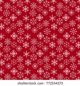 Christmas pattern snow flakes 