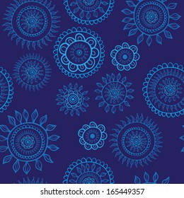 christmas pattern snowflake background